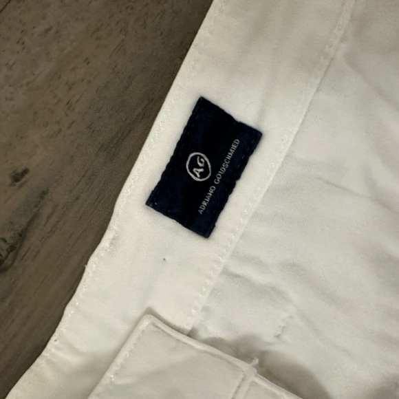 AG the griffin shorts white size 33 - Picture 6 of 8
